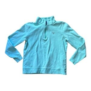 Vineyard Vines Light Blue Quarter-Zip Pullover Sz. S